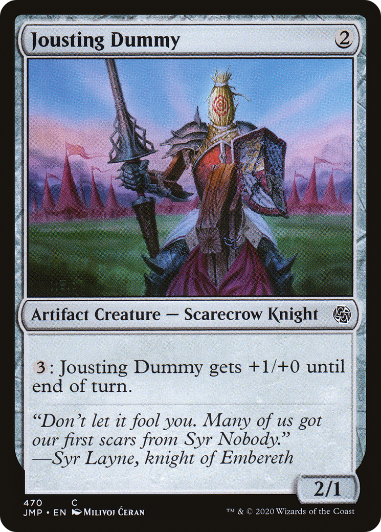 Jousting Dummy (JMP-470)  - Jumpstart
