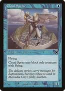 Cloud Sprite (MMQ-067)  Foil - Mercadian Masques