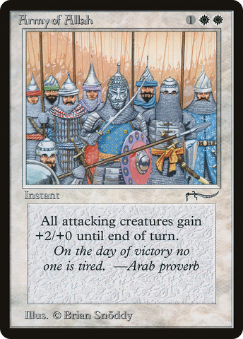 Army of Allah (ARN-)  - Arabian Nights