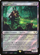 Royal Warden (Surge Foil) (40K-052)  Foil - Warhammer 40,000 Commander