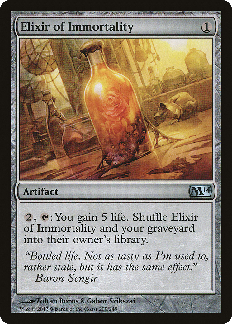 Elixir of Immortality (M14-209)  - Magic 2014