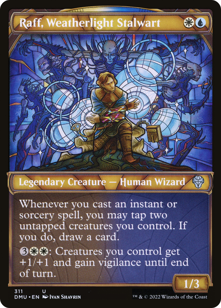 Raff, Weatherlight Stalwart (Showcase) (DMU-311)  - Dominaria United: (Showcase)