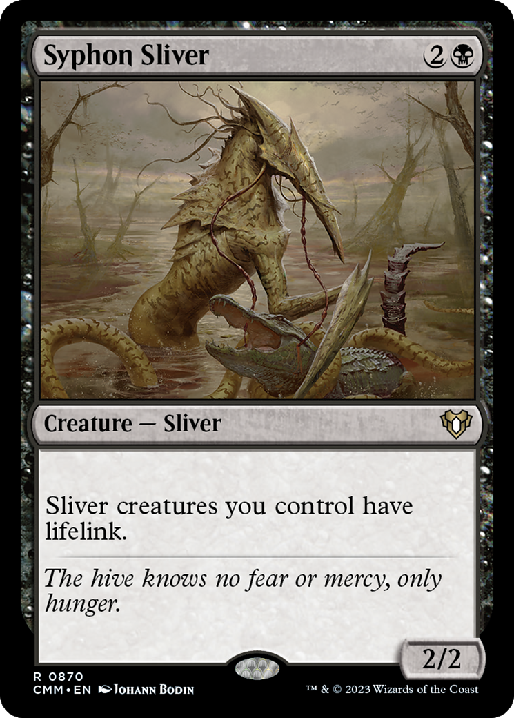 Syphon Sliver (CMM-870)  - Commander Masters