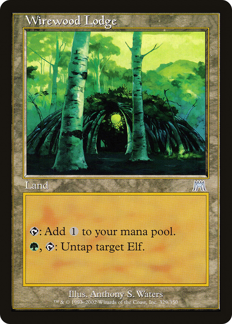 Wirewood Lodge (ONS-329)  Foil - Onslaught