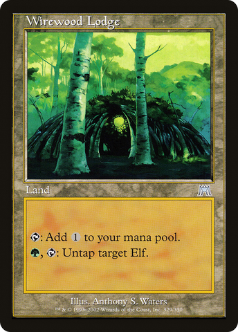 Wirewood Lodge (ONS-329)  Foil - Onslaught