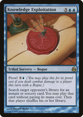 Knowledge Exploitation (MOR-038)  Foil - Morningtide