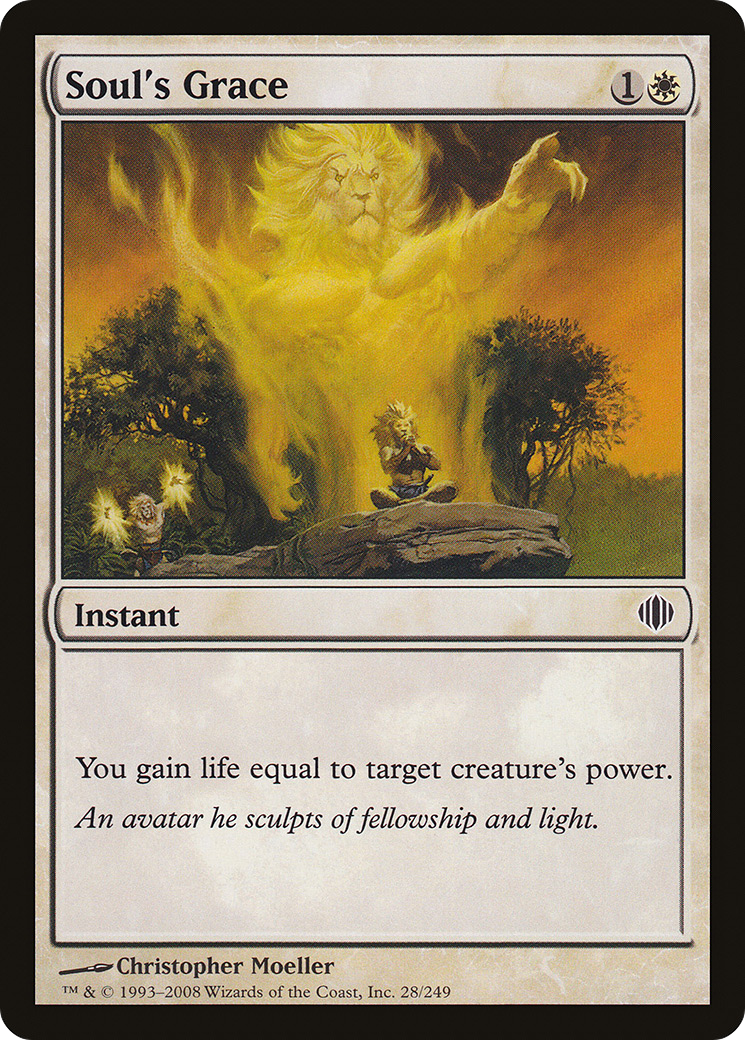 Soul's Grace (ALA-028)  Foil - Shards of Alara