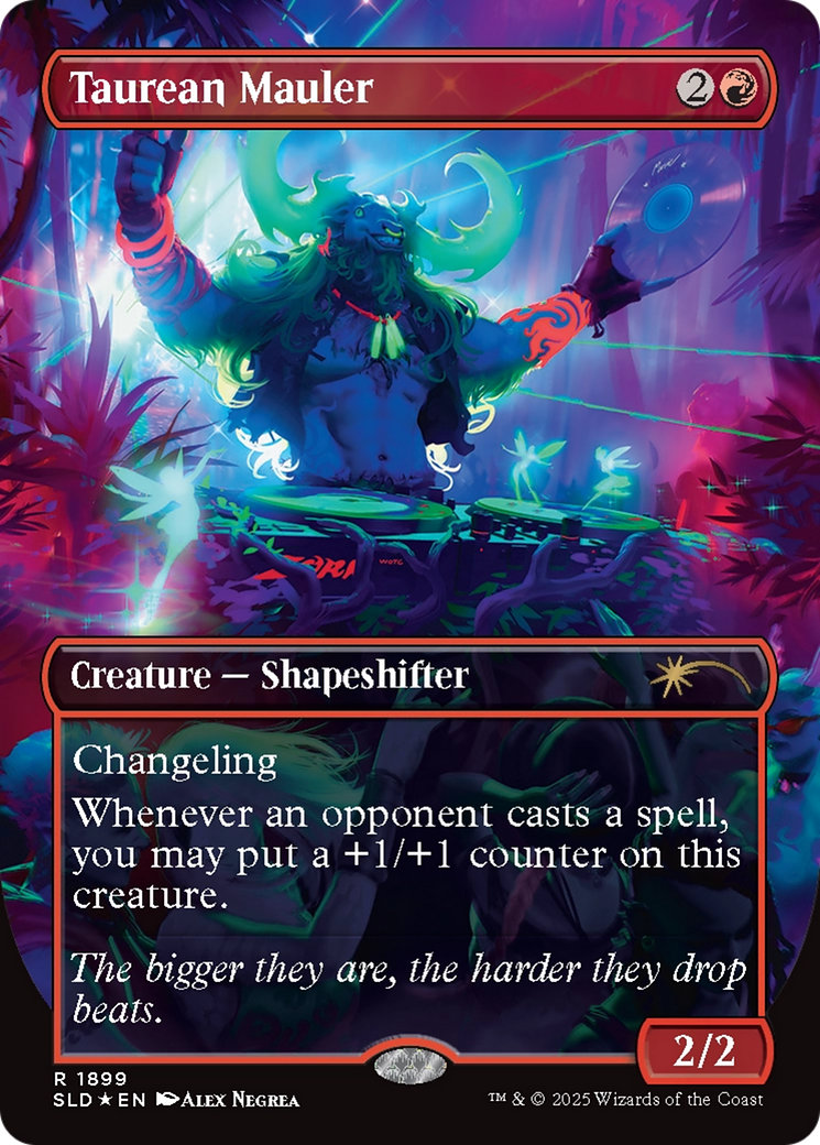 Taurean Mauler (Double Rainbow Foil) (SLD-1899)  Foil - Secret Lair Drop (Borderless)