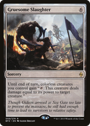 Gruesome Slaughter (BFZ-009)  Foil - Battle for Zendikar