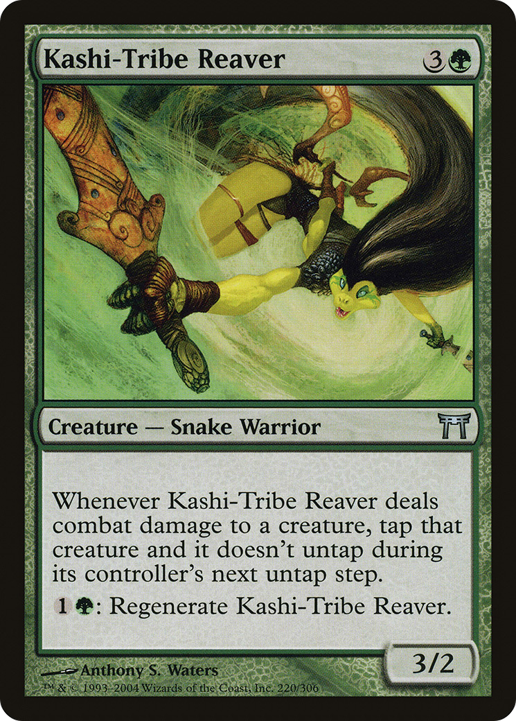 Kashi-Tribe Reaver (CHK-220) - Champions of Kamigawa Foil