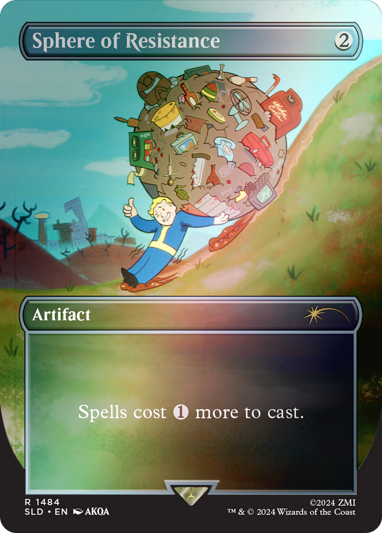Sphere of Resistance (Rainbow Foil) (SLD-1484)  Foil - Secret Lair Drop (Borderless)