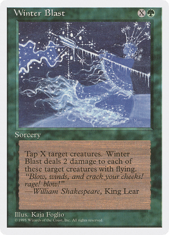 Winter Blast (4ED-)  - Fourth Edition