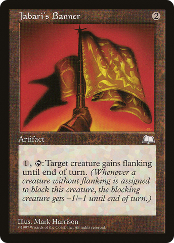 Jabari's Banner (WTH-) - Weatherlight