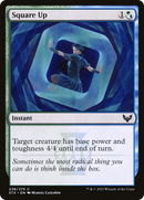 Square Up (STX-238)  Foil - Strixhaven: School of Mages