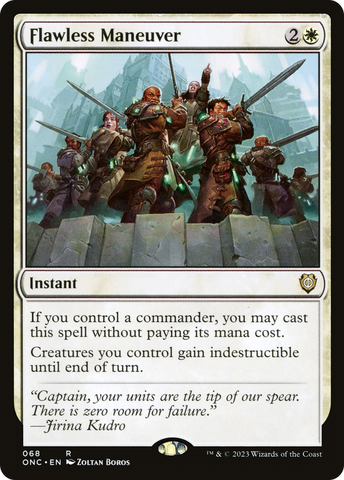 Flawless Maneuver (ONC-068)  - Phyrexia: All Will Be One Commander
