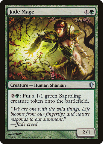 Jade Mage (C13-151)  - Commander 2013