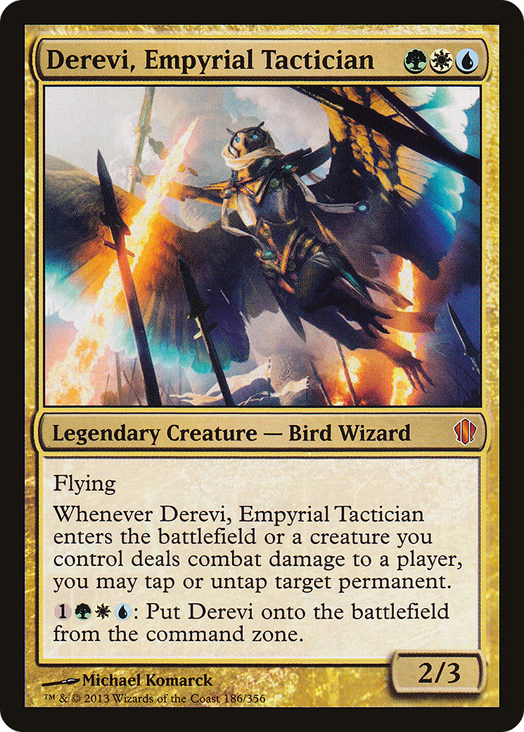 Derevi, Empyrial Tactician (C13-186)  - Commander 2013