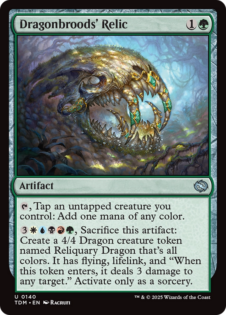 Dragonbroods' Relic (TDM-140)  Foil - Tarkir: Dragonstorm