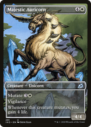 Majestic Auricorn (Showcase) (IKO-281)  Foil - Ikoria: Lair of Behemoths: (Showcase)