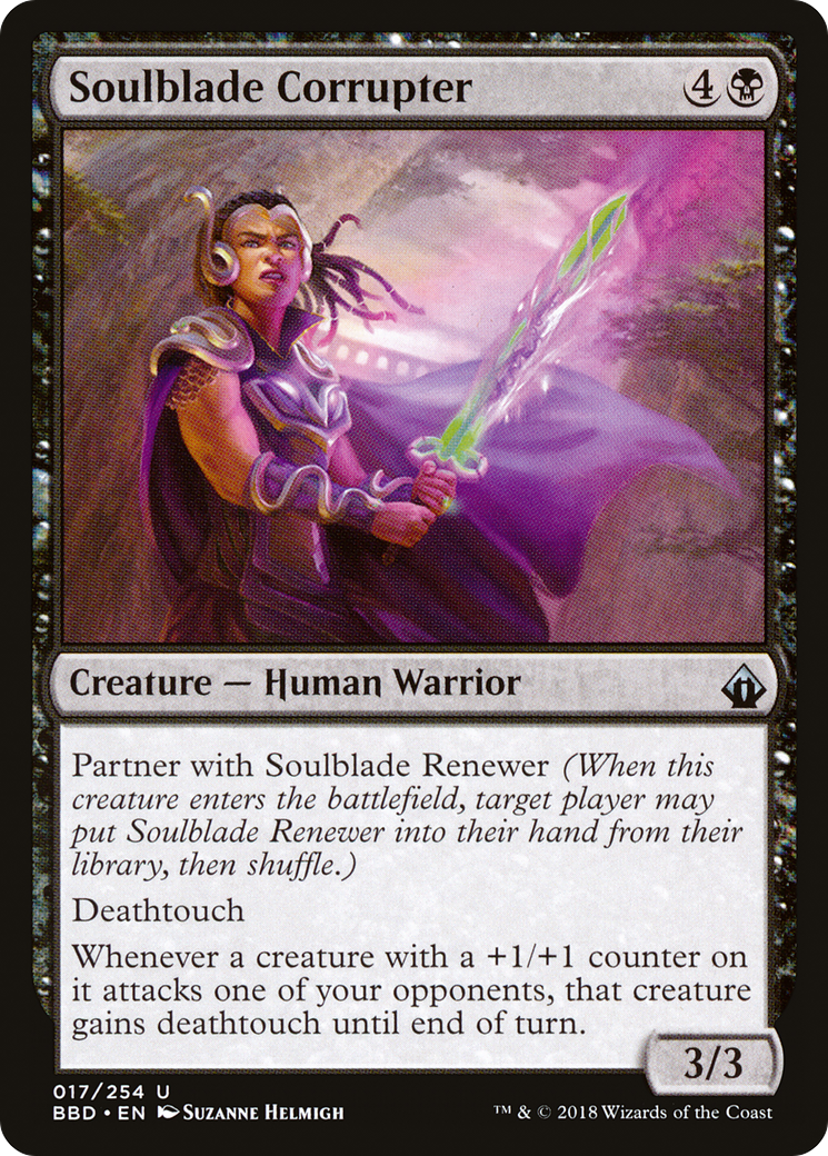 Soulblade Corrupter (BBD-017)  Foil - Battlebond