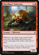 Bloodhaze Wolverine (ELD-113)  - Throne of Eldraine