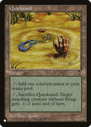 Quicksand (LIST-VIS-166)  - The List