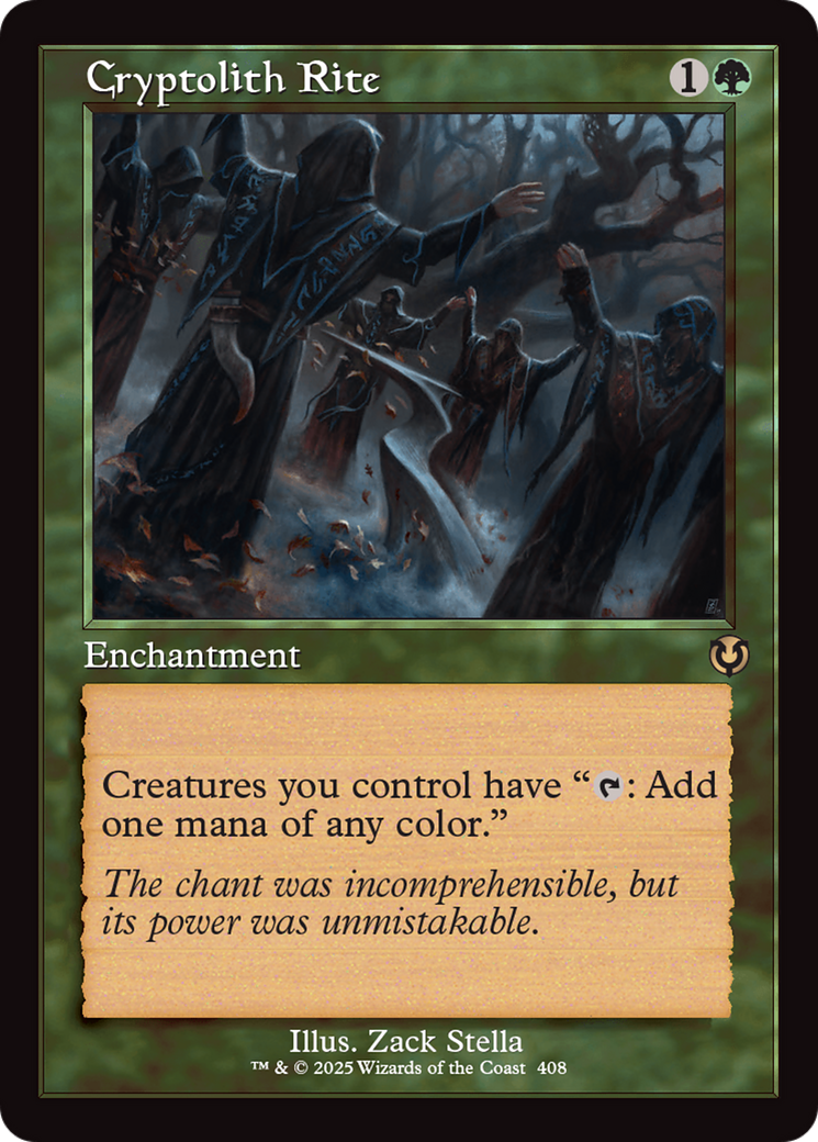 Cryptolith Rite (Retro Frame) (INR-408)  Foil - Innistrad Remastered: (enchantment)