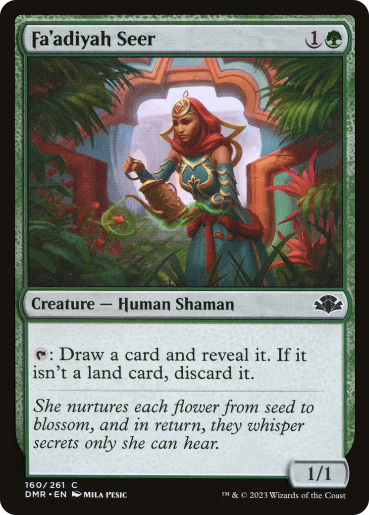 Fa'adiyah Seer (DMR-160)  - Dominaria Remastered