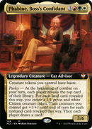 Phabine, Boss's Confidant (Extended Art) (NCC-108) - New Capenna Commander: (Extended Art) Foil