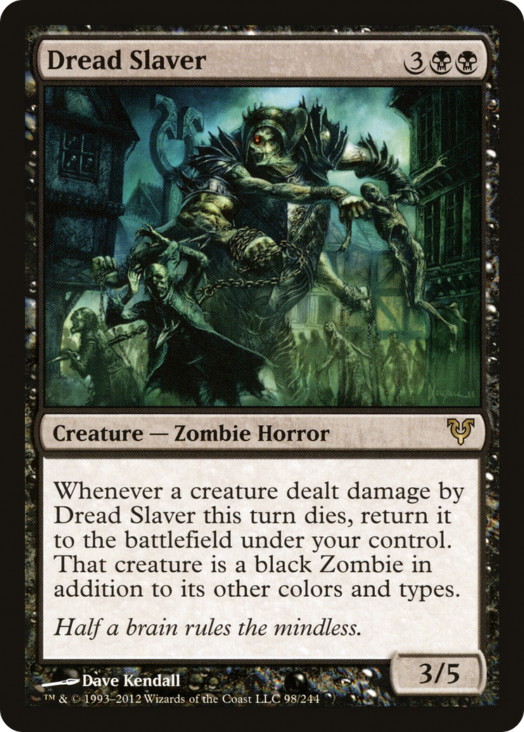 Dread Slaver (AVR-098)  Foil - Avacyn Restored