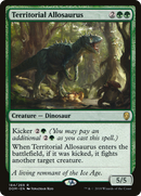 Territorial Allosaurus (DOM-184)  - Dominaria