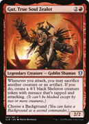 Gut, True Soul Zealot (CLB-180)  Foil - Commander Legends: Battle for Baldur's Gate