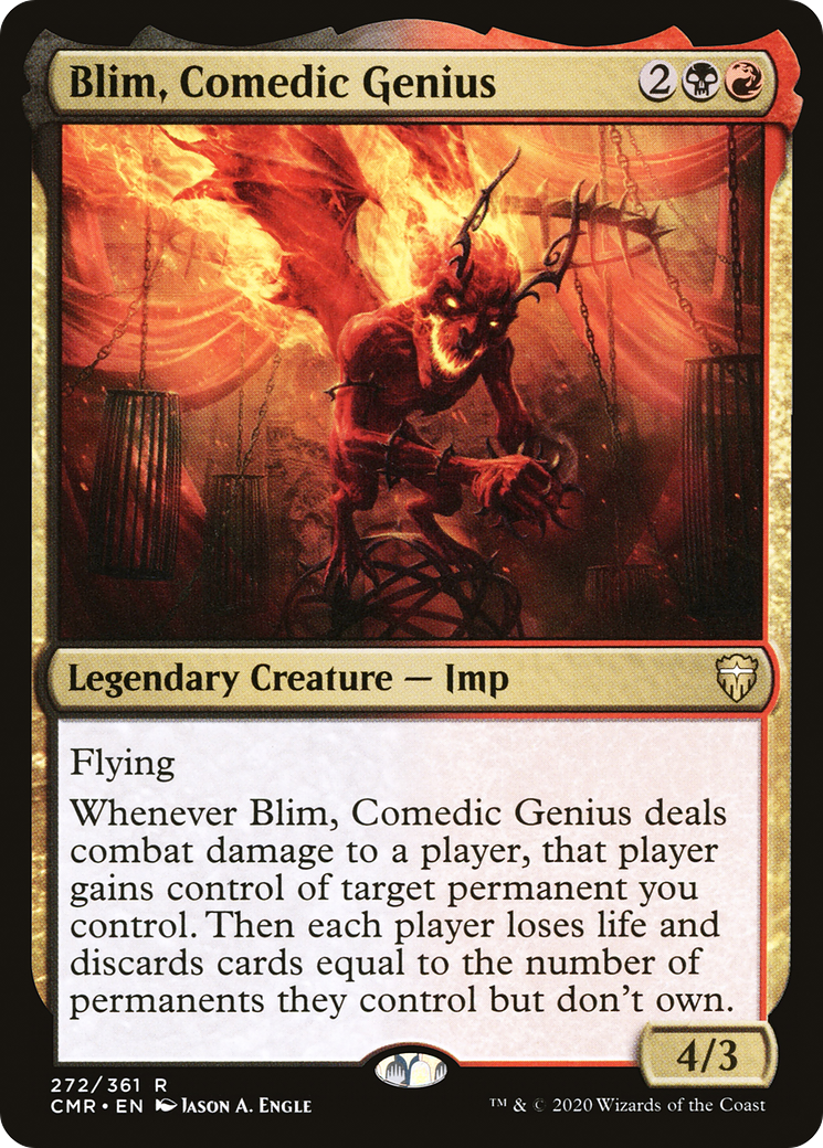 Blim, Comedic Genius (CMR-272)  - Commander Legends
