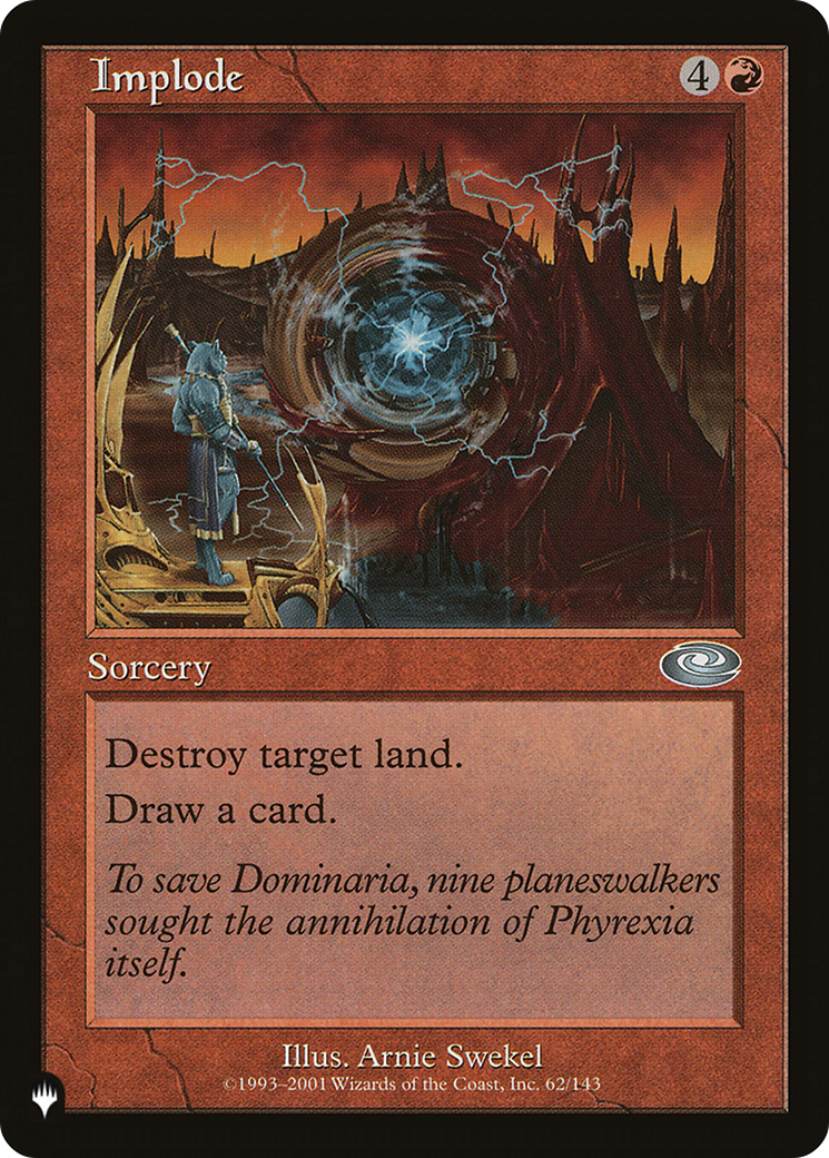 Implode (LIST-PLS-62)  - The List