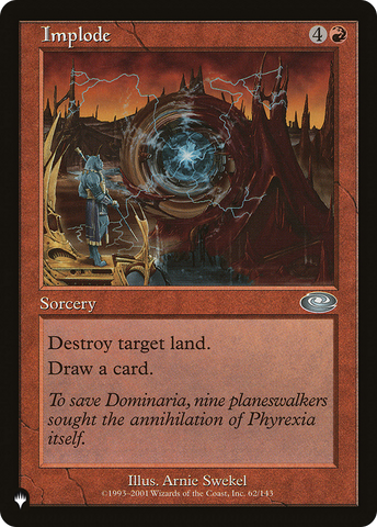 Implode (LIST-PLS-62)  - The List