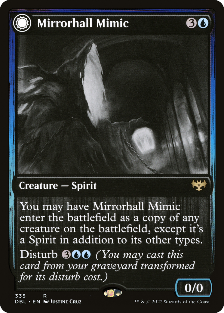 Mirrorhall Mimic (DBL-335)  Foil - Innistrad: Double Feature: (Double Faced Transform)