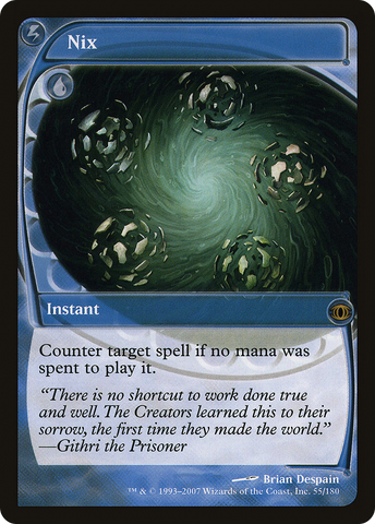 Nix (FUT-055)  Foil - Future Sight