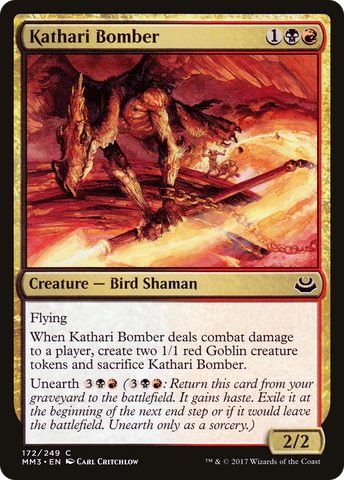 Kathari Bomber (MM3-172)  Foil - Modern Masters 2017