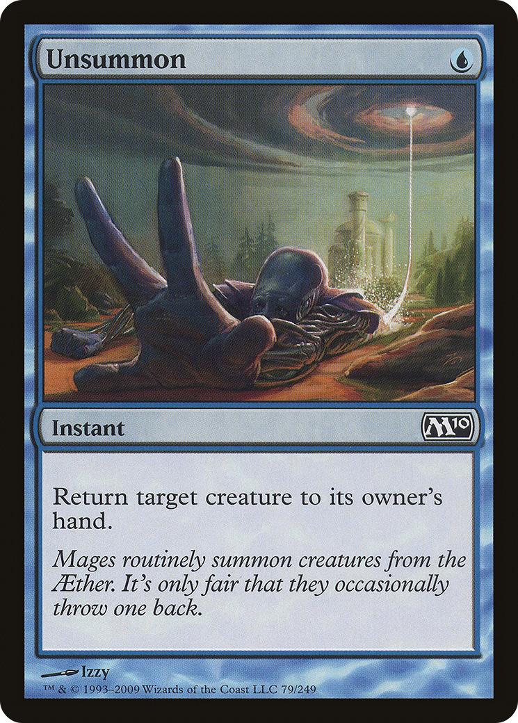 Unsummon (M10-079)  Foil - Magic 2010