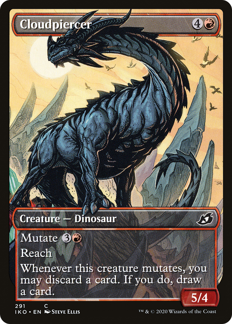 Cloudpiercer (Showcase) (IKO-291) - Ikoria: Lair of Behemoths: (Showcase) Foil