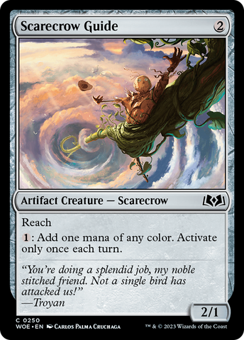 Scarecrow Guide (WOE-250)  Foil - Wilds of Eldraine