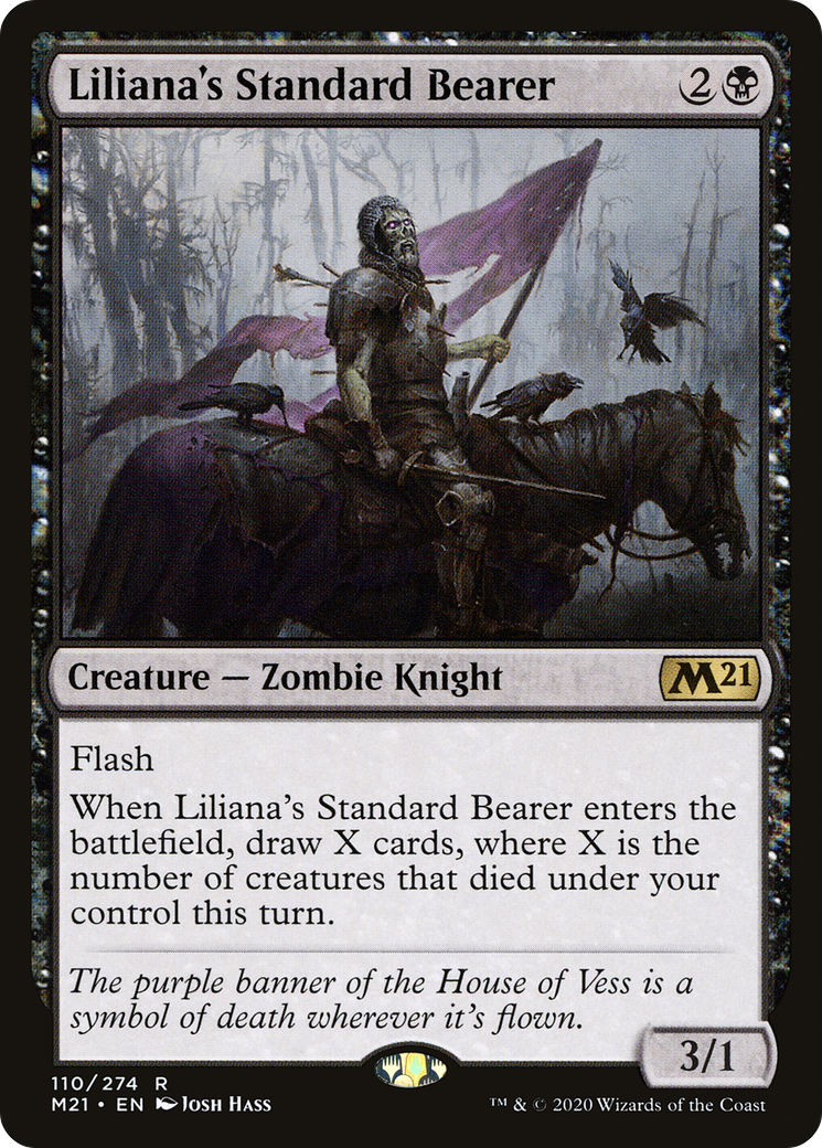 Liliana's Standard Bearer (M21-110)  - Core Set 2021