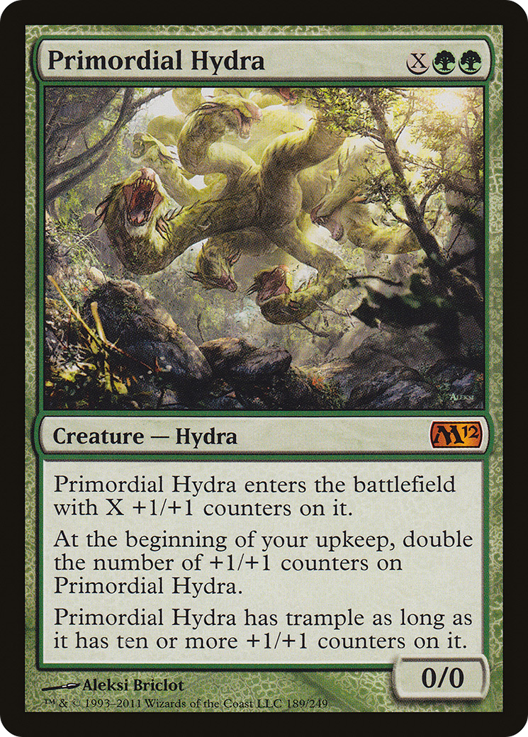 Primordial Hydra (M12-189)  Foil - Magic 2012