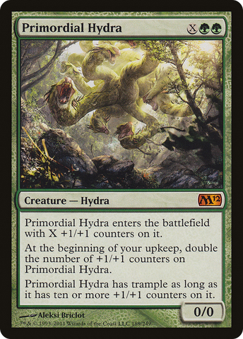 Primordial Hydra (M12-189)  Foil - Magic 2012