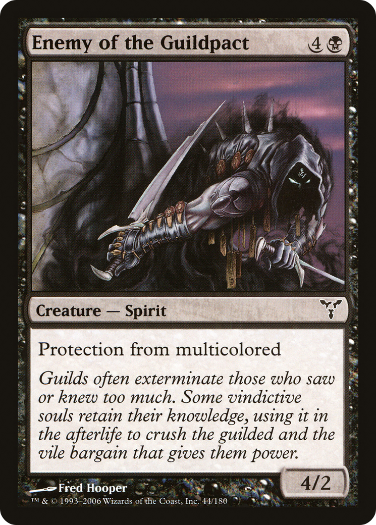 Enemy of the Guildpact (DIS-044)  Foil - Dissension