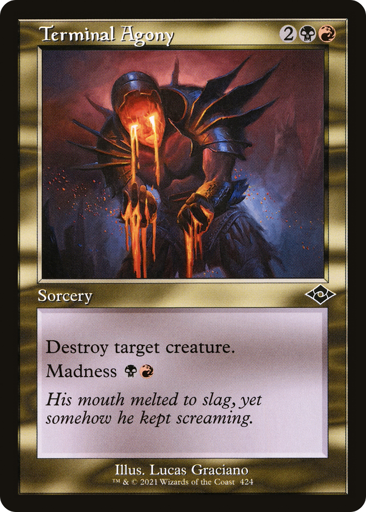 Terminal Agony (Retro Frame) (MH2-424)  - Modern Horizons 2