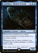 Grazilaxx, Illithid Scholar (CLB-723)  - Commander Legends: Battle for Baldur's Gate