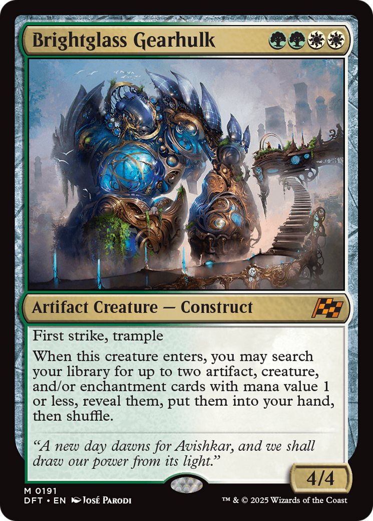 Brightglass Gearhulk (DFT-191)  - Aetherdrift