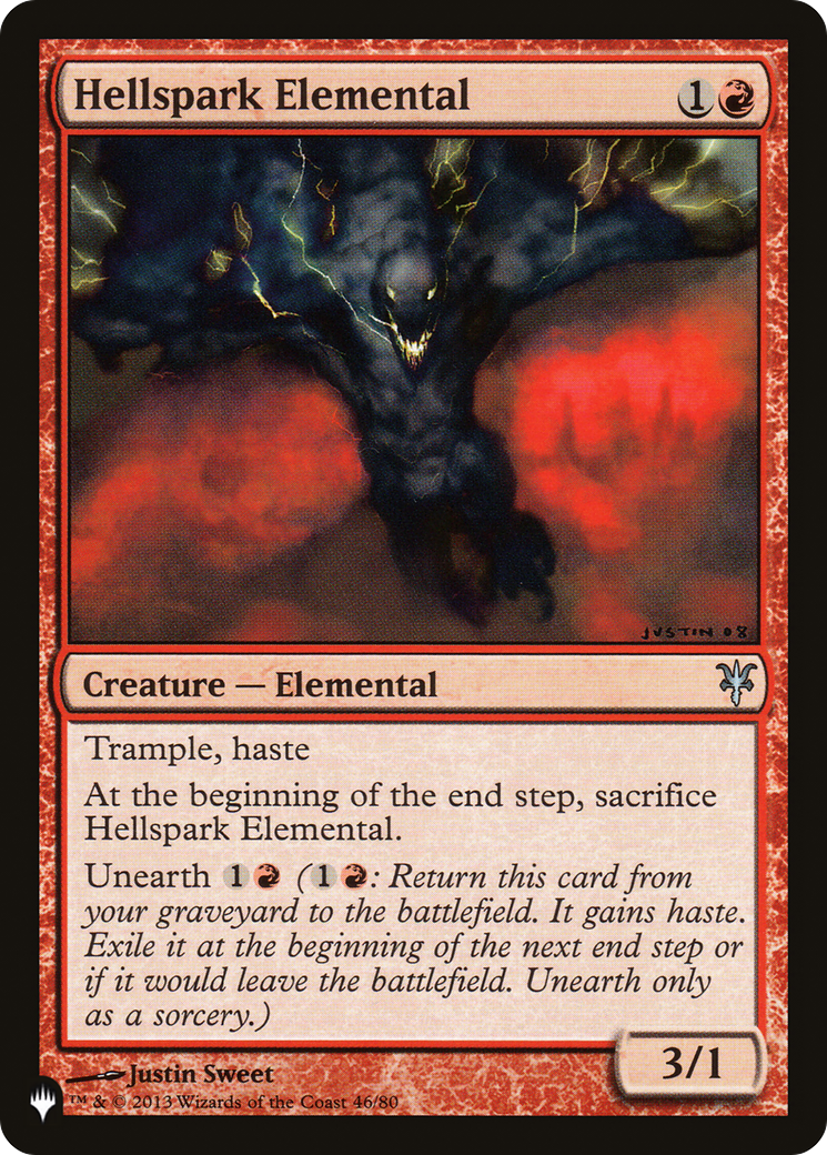 Hellspark Elemental (LIST-DDK-46)  - The List