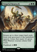 Vengeful Regrowth (Extended Art) (OTC-071)  - Outlaws of Thunder Junction Commander: (Extended Art)